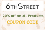 6th Street Code Upto 60% + Extra 10% OFF for all users