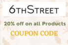 6th Street Code Upto 60% + Extra 10% OFF for all users