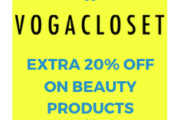 VogaCloset Coupon Code 60% + Extra 30% OFF on Beauty & Makeup Products